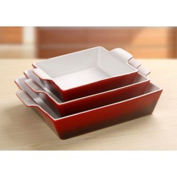 Red & Black Bakeware Red & Black Bakeware